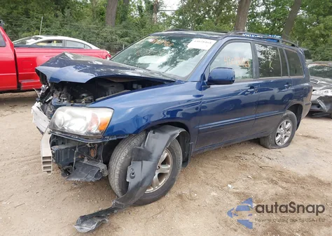 2007 Toyota Highlander V6 z USA, uszkodzony, nr VIN JTEHP21AX70222827